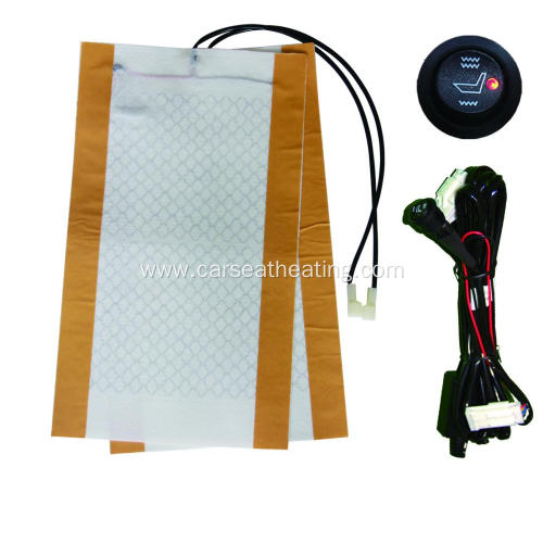 Car seat hseated cover round switch